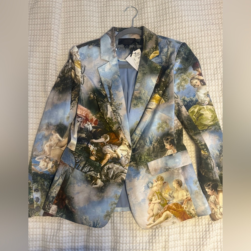 Carlisle Collection Art Print Blazer – Size 8